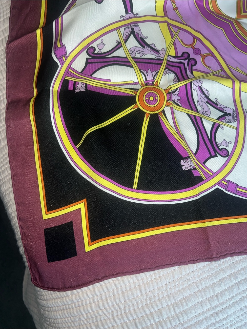 Hermes Carre 70 Washington’s Carriage Scarf - Picture 4 of 13